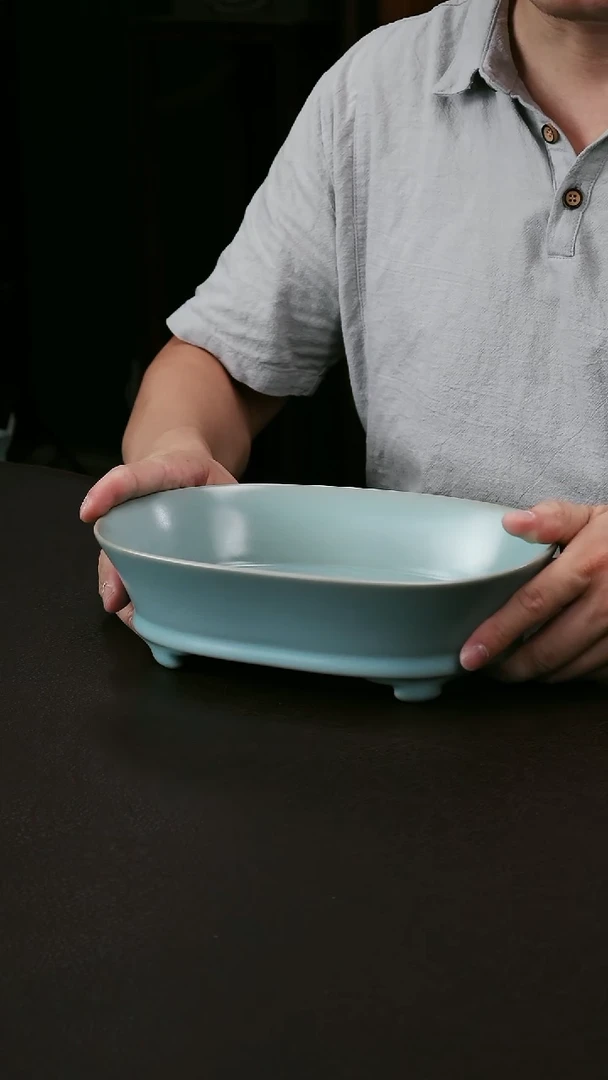 其他汝官窑水仙盆8