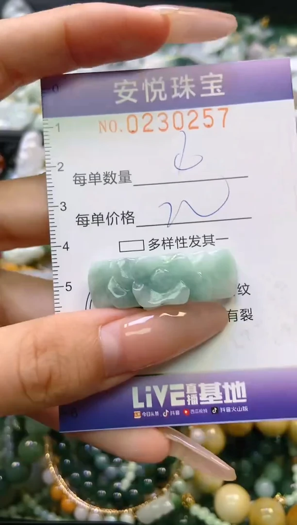 翡翠未镶嵌颈饰闪购0230257