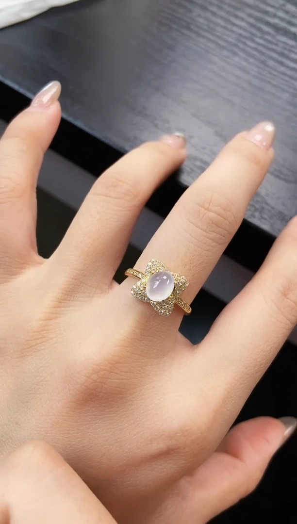 银S925镶嵌戒指翡翠21