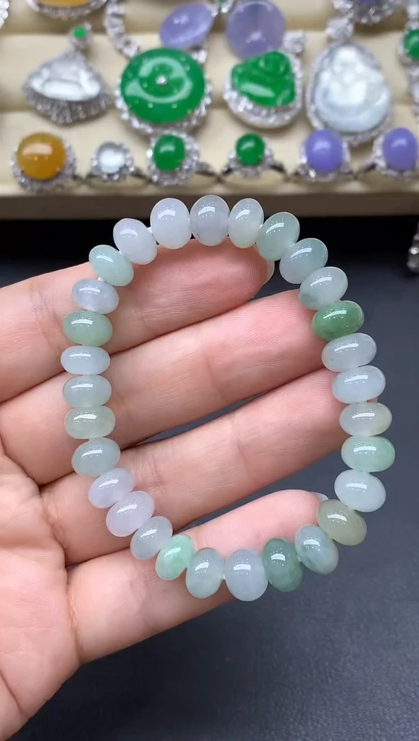 未镶嵌手链翡翠33-中国好珍宝