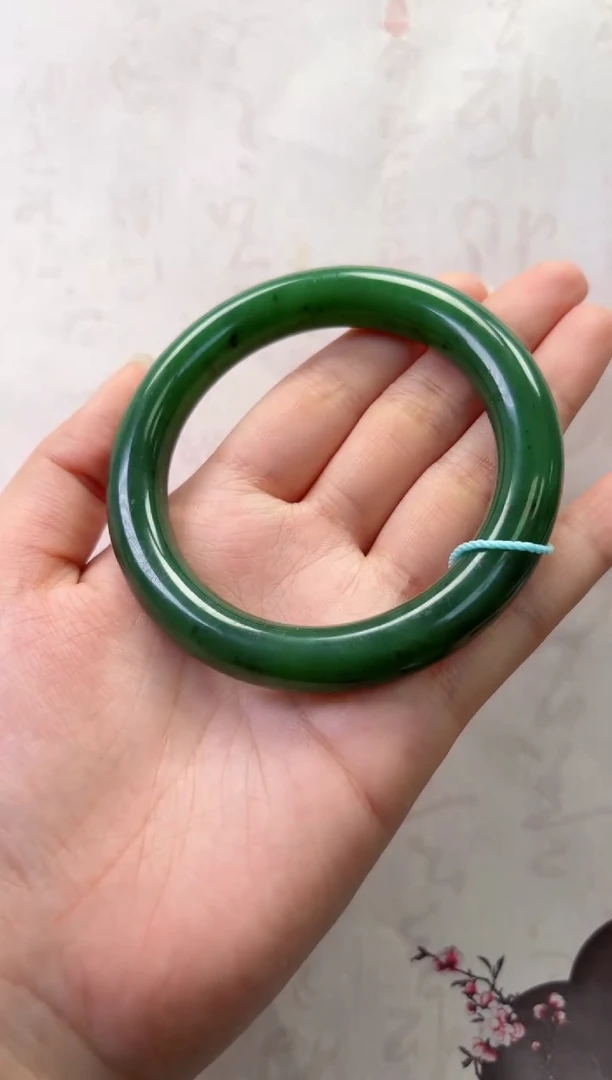 【闪购商品】和田玉（碧玉）手镯未镶嵌手镯