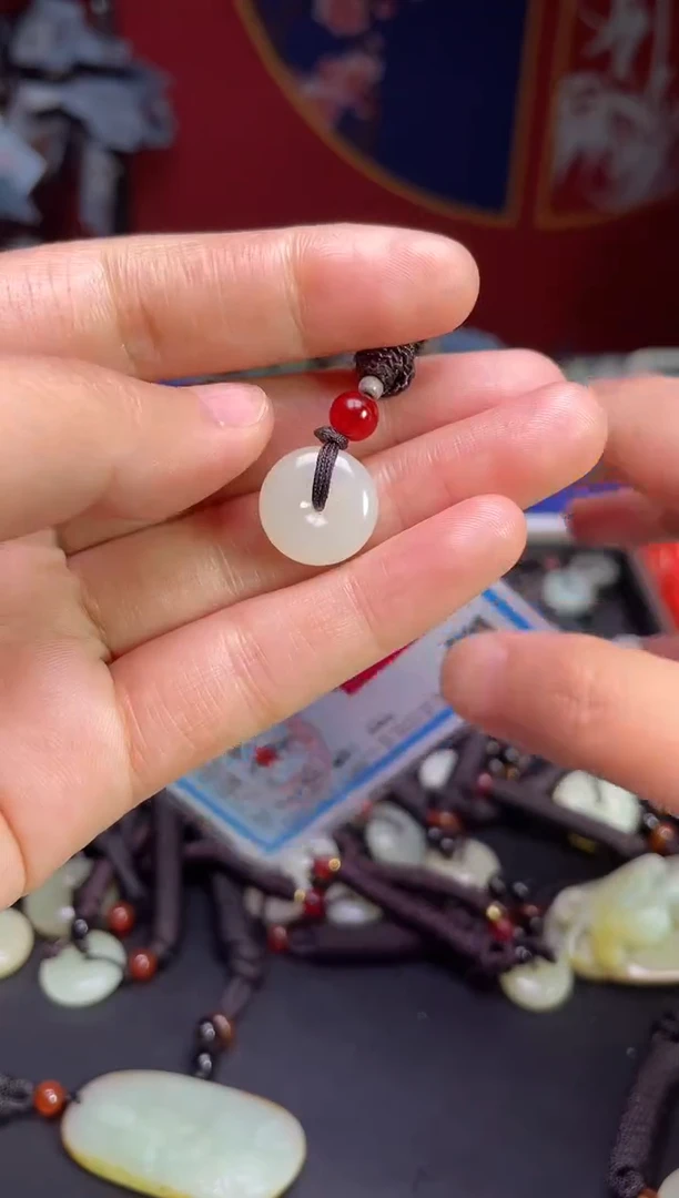 颈饰未镶嵌和田玉123