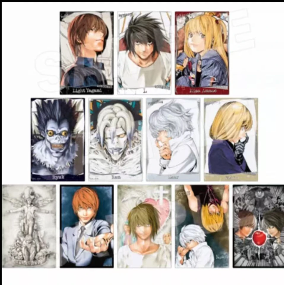 死亡笔记dn快闪系列吧唧 卡片 （未成年禁止下单）