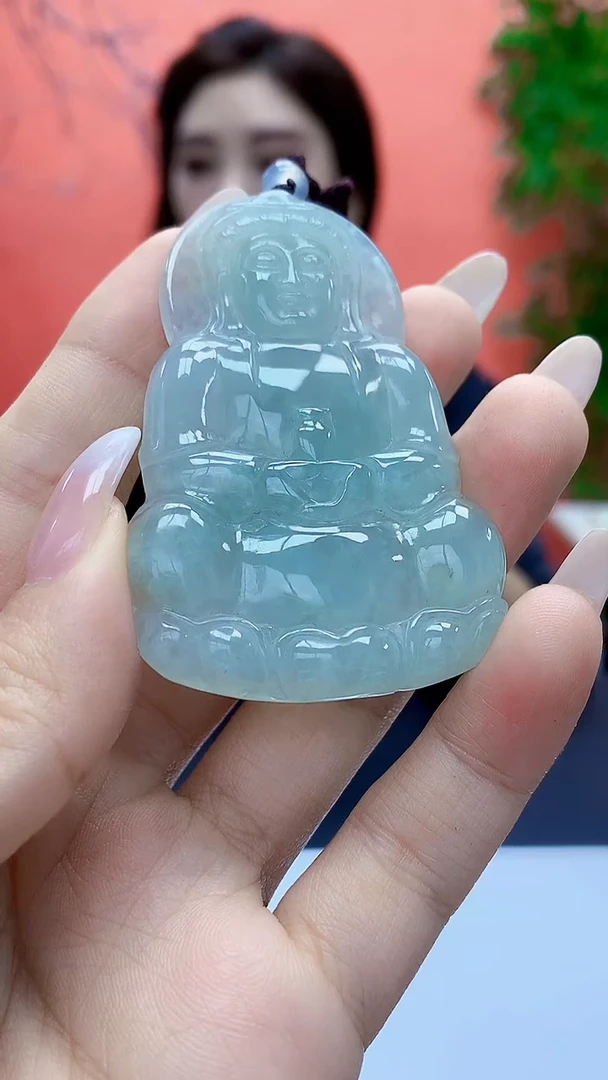 未镶嵌定制翡翠4829ty-毛货挂件170