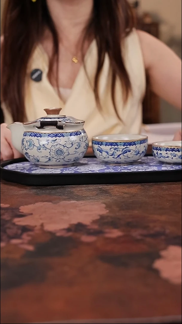 陶瓷茶具（无礼盒）@@A7