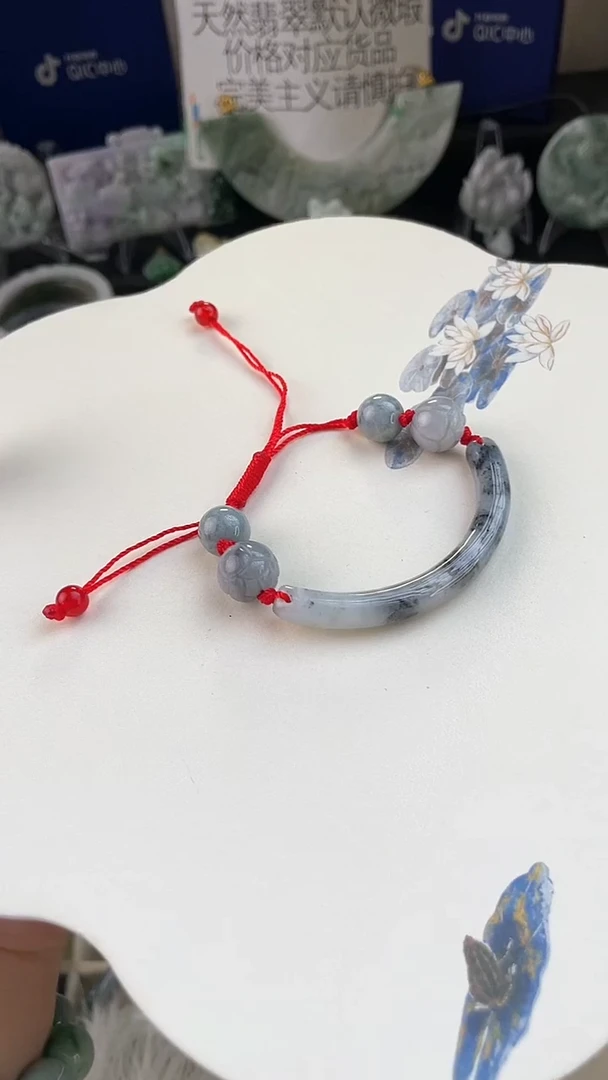 未镶嵌手链翡翠手工定制默认微瑕主播介绍为准
