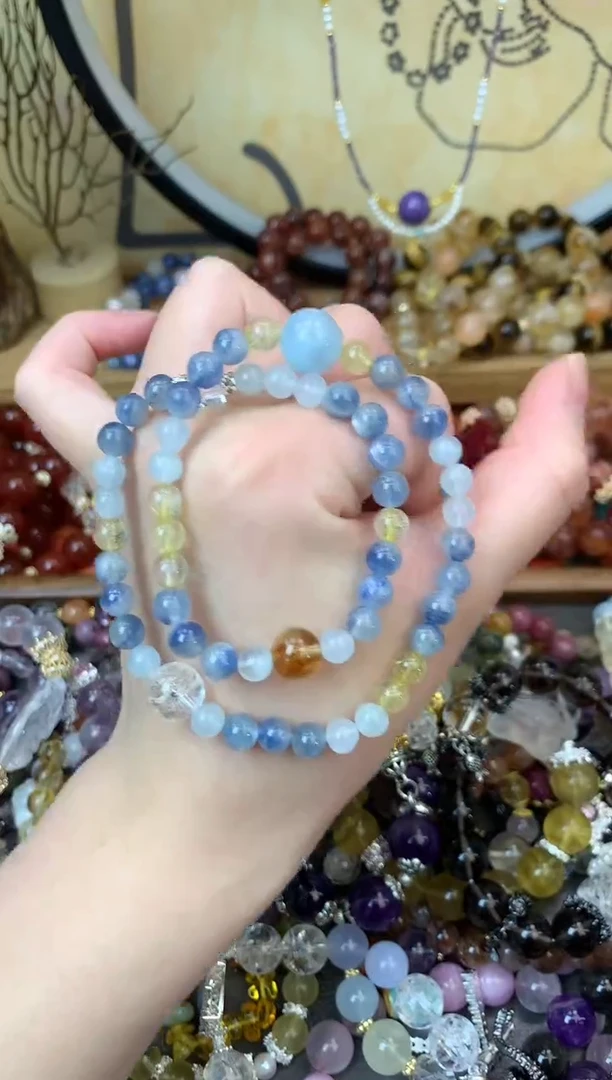 【闪购商品】海蓝宝石手链未镶嵌1306
