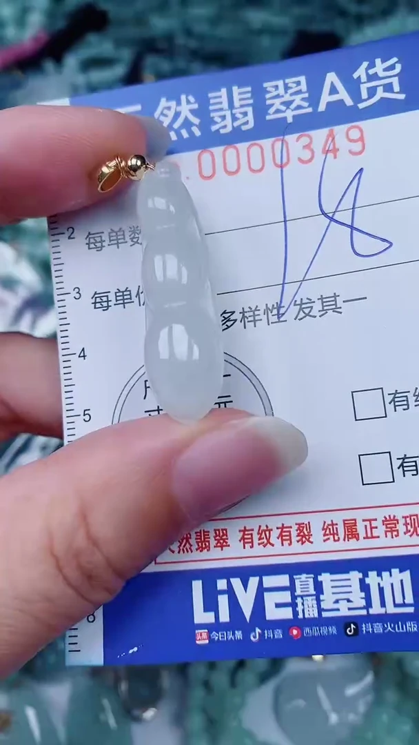翡翠未镶嵌颈饰00000349