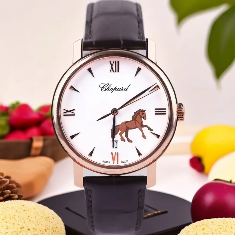 未使用 Chopard/萧邦 经典系列表径40香港马会特别纪念限量款全新