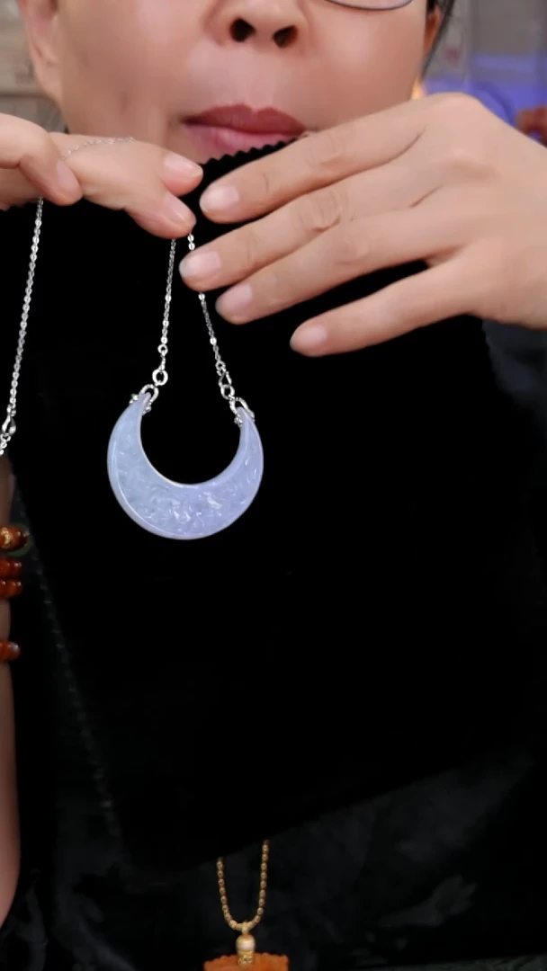 颈饰未镶嵌翡翠国风