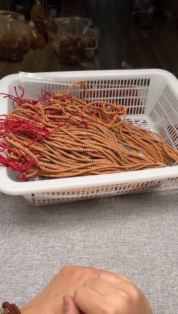 【闪购商品】柏香籽/百香籽吊坠百香金豆长串5mm左右