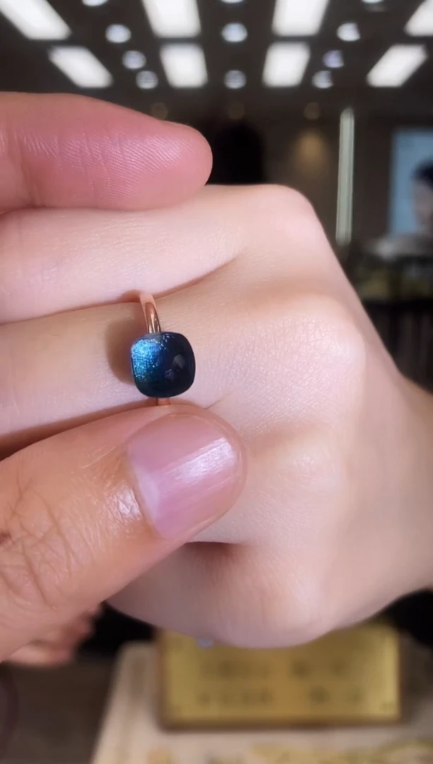 银S925镶嵌托帕石戒指12