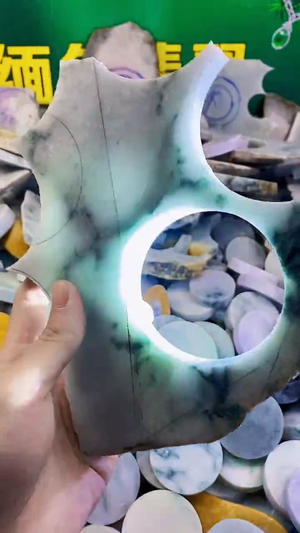 裸石翡翠缅甸翡翠A货52