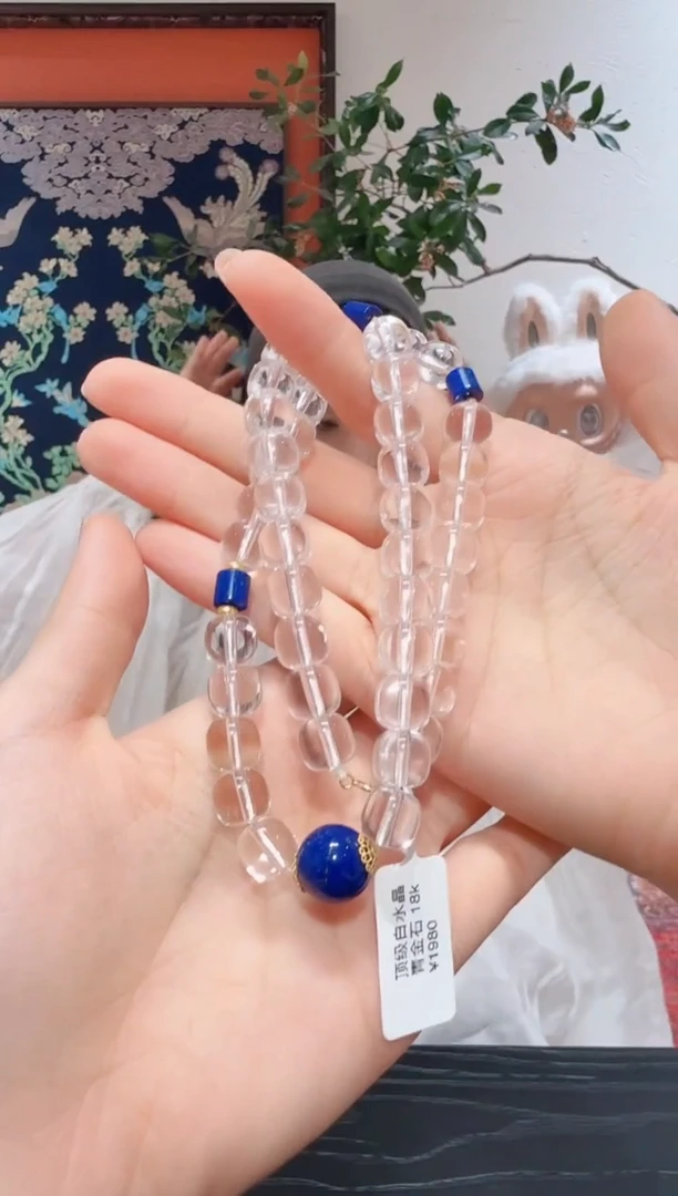未镶嵌颈饰水晶水晶