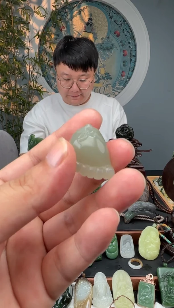 和田玉未镶嵌颈饰和田玉