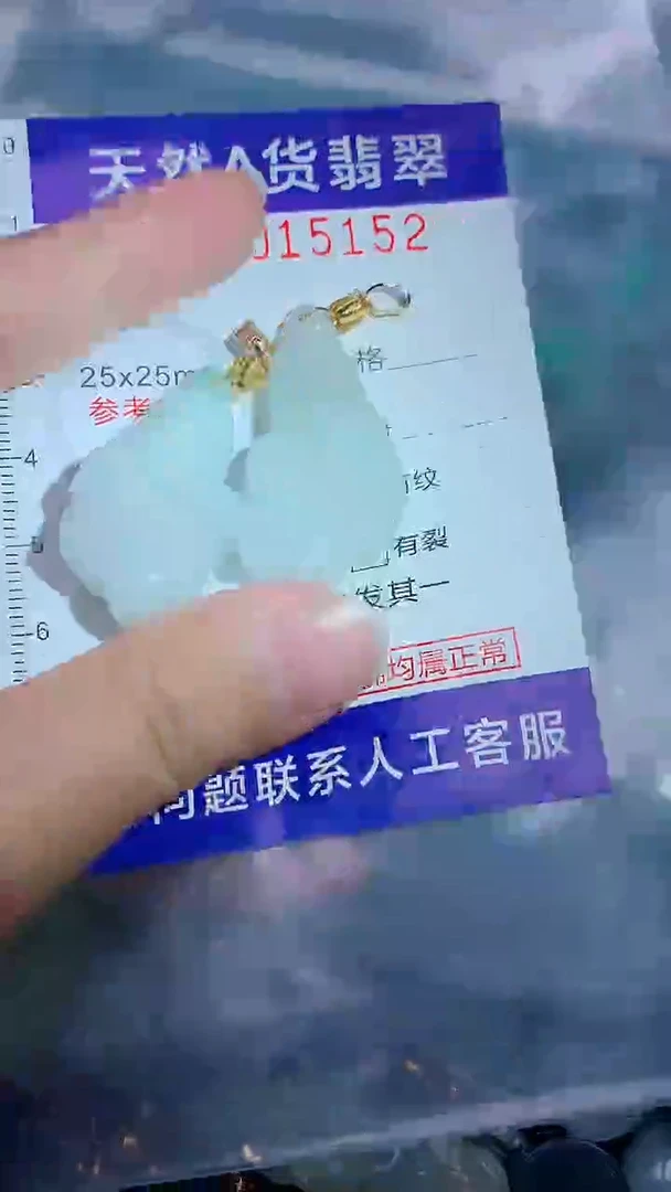 吊坠(不含链)未镶嵌翡翠小*1