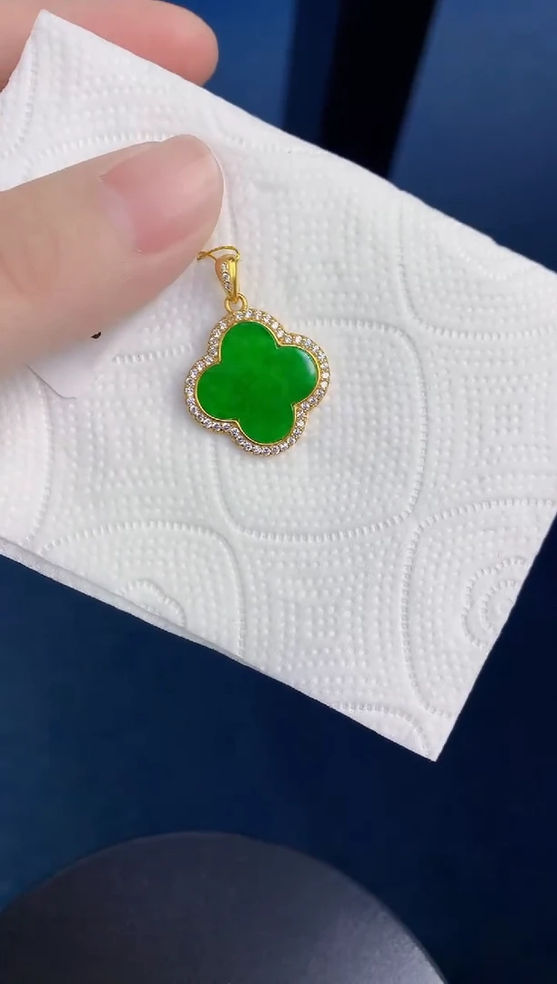 颈饰未镶嵌翡翠天然翡翠缅甸A货