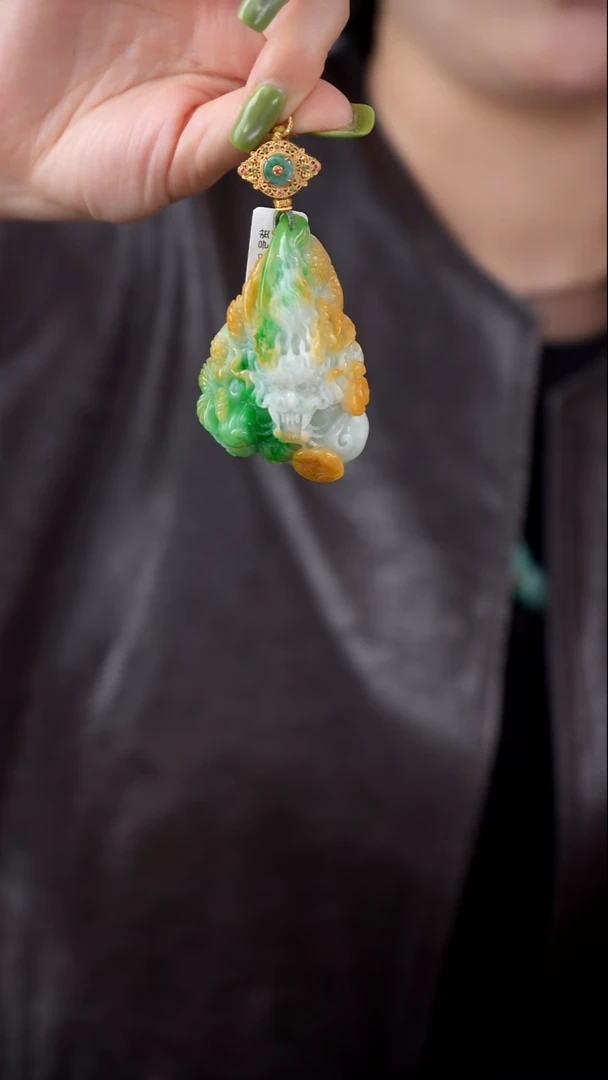 颈饰未镶嵌翡翠翡翠吊坠