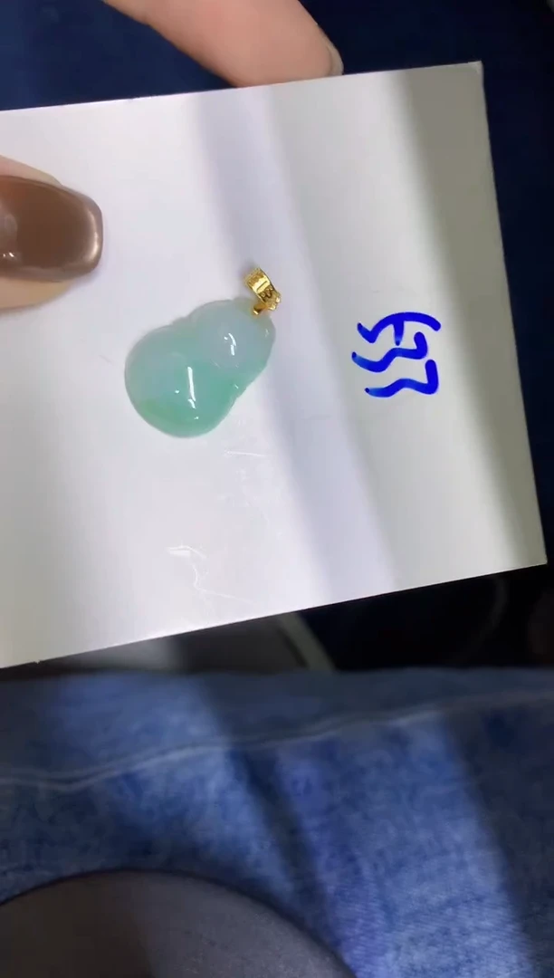 颈饰未镶嵌翡翠缅甸天然翡翠A货