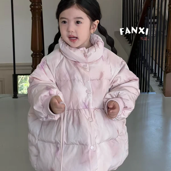 092 男女童小童韩系童装羽绒服