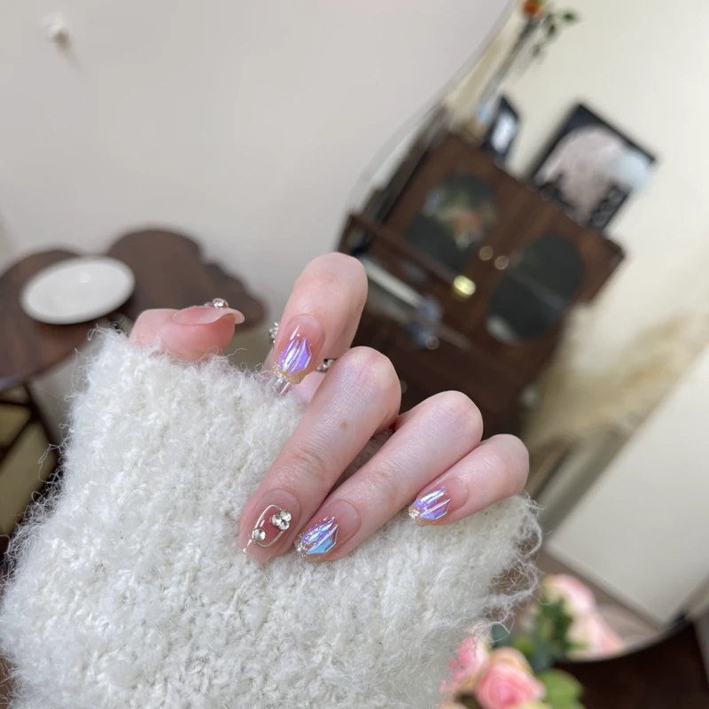 【70圈圈钻】Thankokay辛小七穿戴甲气质轻奢高级感美甲甲片