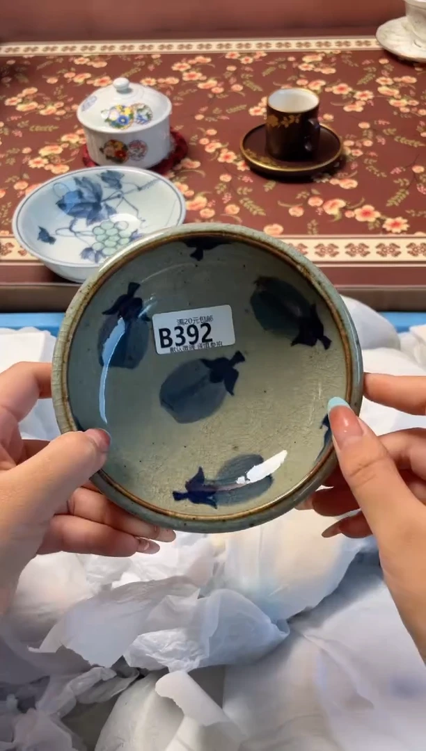 瓷片珊*瓷器瓷器B392
