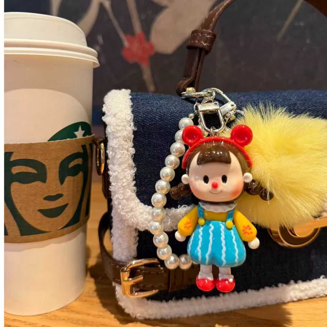 经典毛绒球小不点手机包包挂件