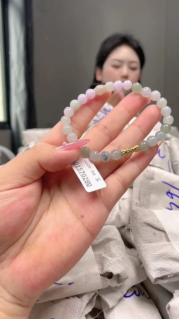 未镶嵌手链翡翠手串