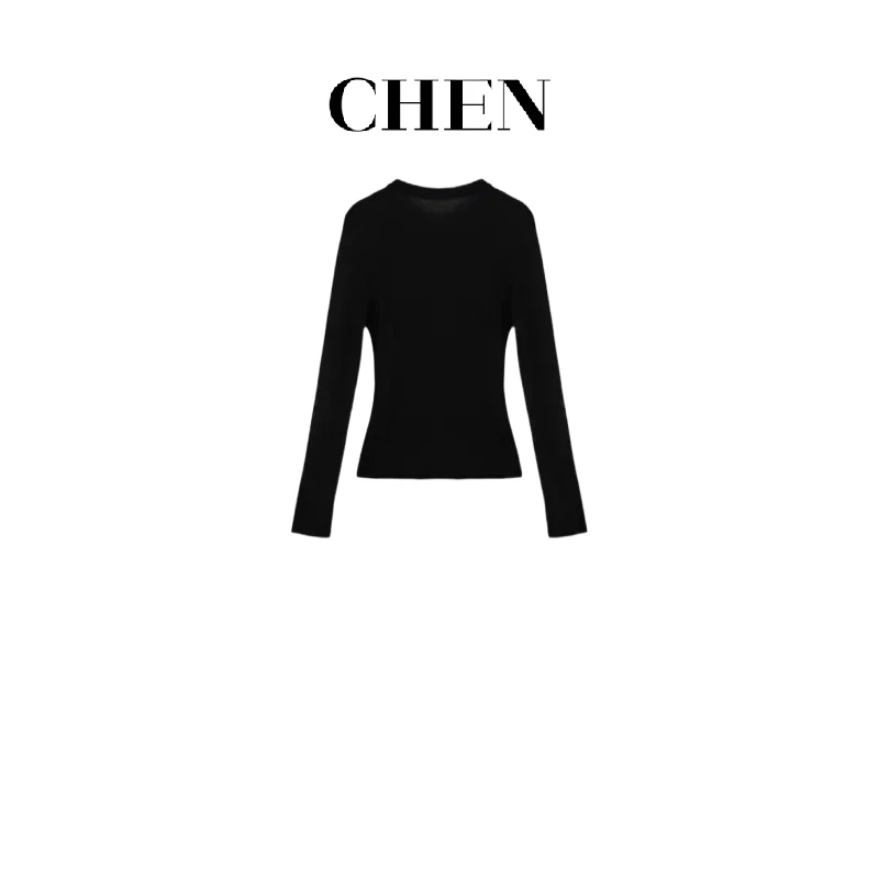 夏季纯色简约长袖打底T恤+花苞腰百搭短裤LK2504068