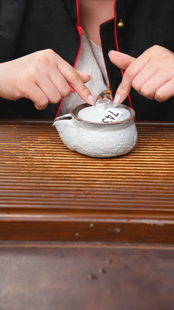 万古烧粗陶手工茶具