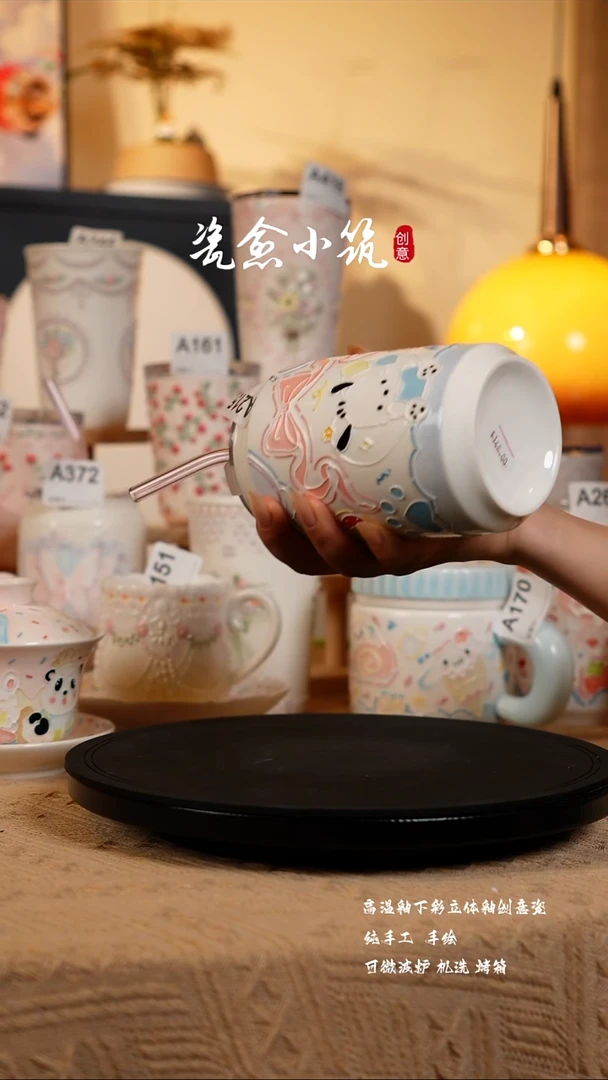 景德镇高温釉下彩创意瓷