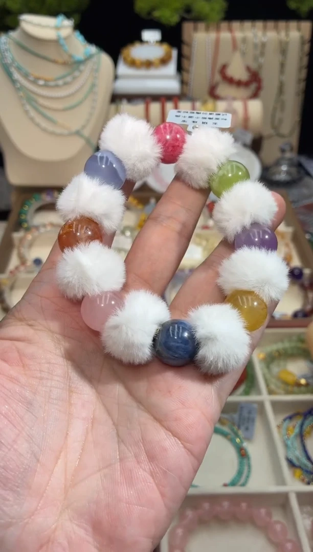 未镶嵌手串水晶圣诞手串