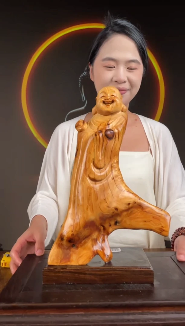 柏木（崖柏）手工摆件,先抢先得 编号:92