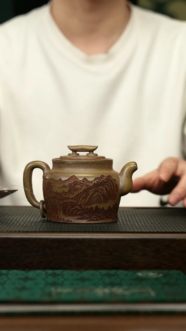 【闪购商品】紫砂茶壶宜兴原矿 手工 紫砂壶容量300CC