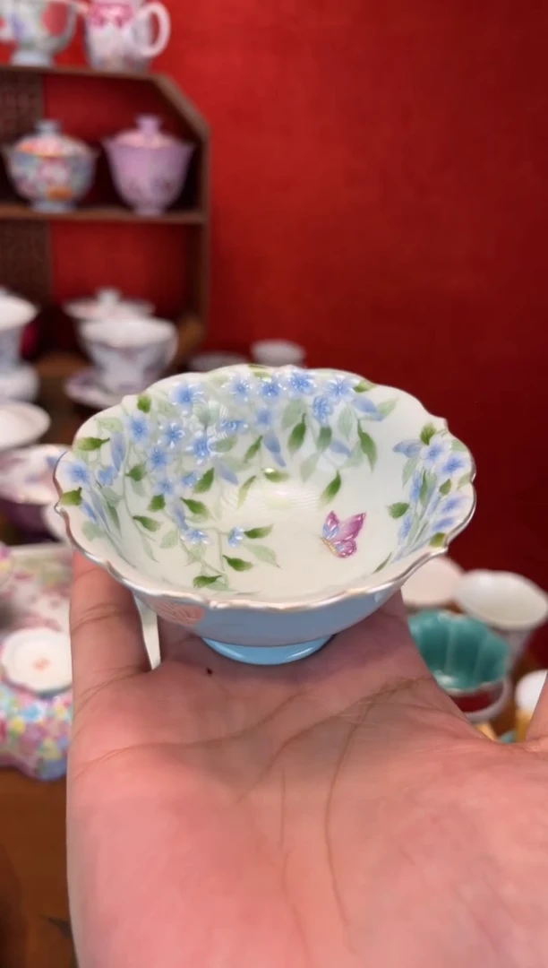 景德镇纯手绘陶瓷茶具