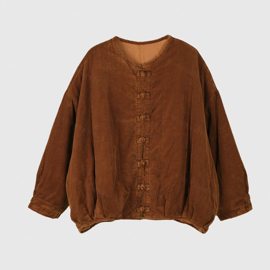 万物身客 小棉袄（洗水做旧工艺 定制款 无吊牌）