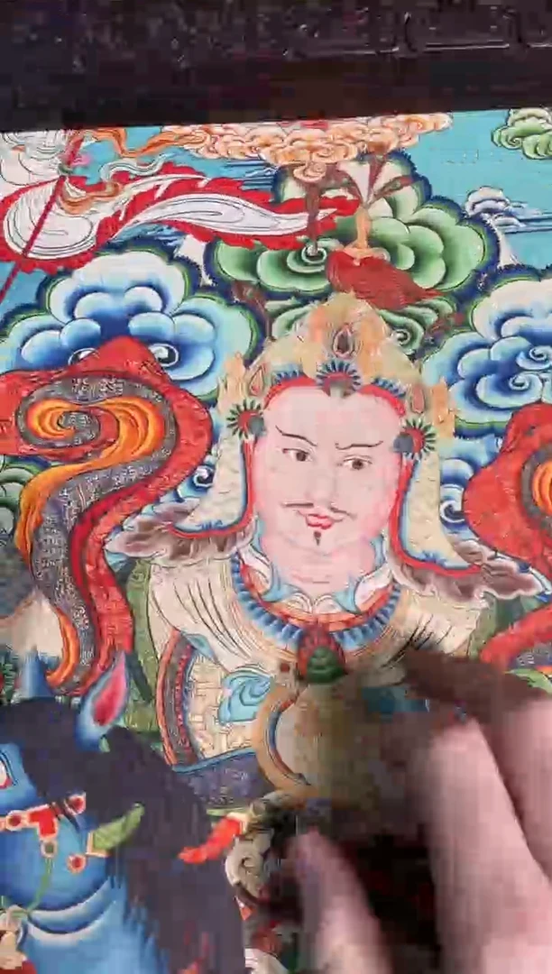 卷轴画路路的唐卡tk160