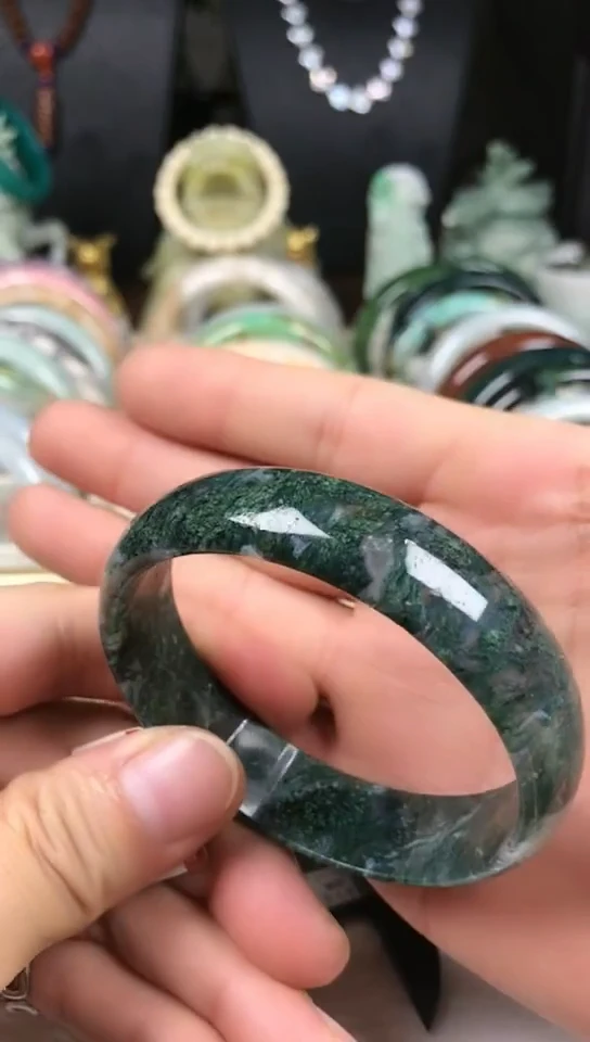 手镯玛瑙/玉髓未镶嵌手镯60.7