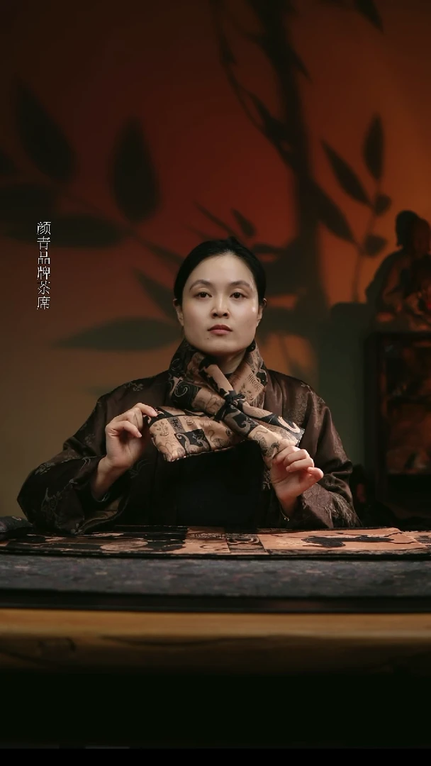 喜见造物茶席尺寸围巾