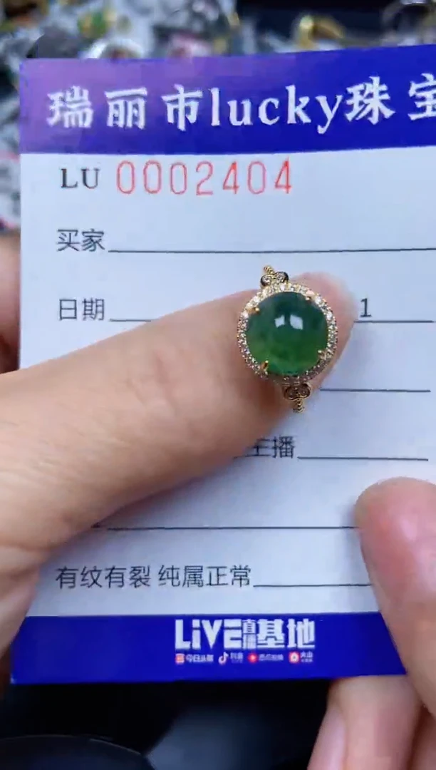 【闪购商品】翡翠颈饰银S925镶嵌2404