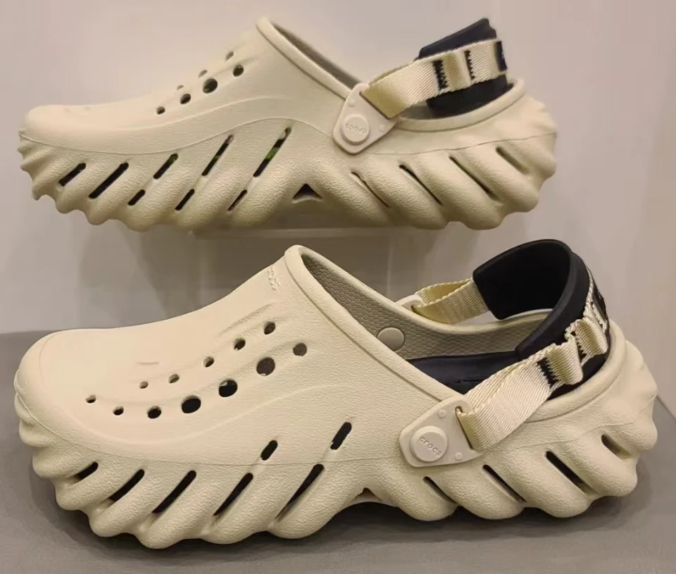 cro同款男女凉鞋洞洞鞋