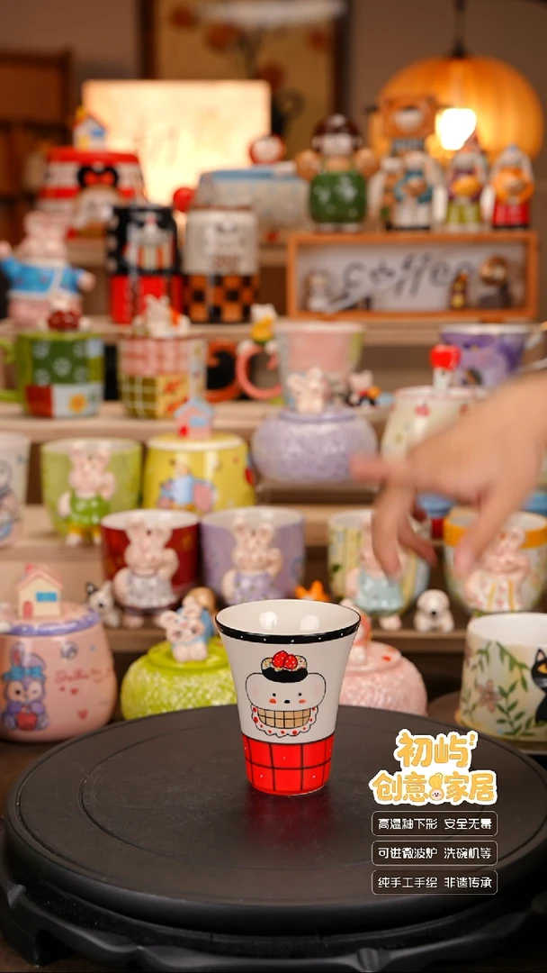 瓷手绘陶瓷餐具初屿