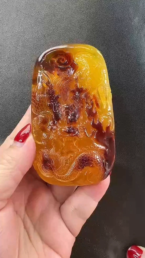 【闪购商品】琥珀颈饰未镶嵌吊坠