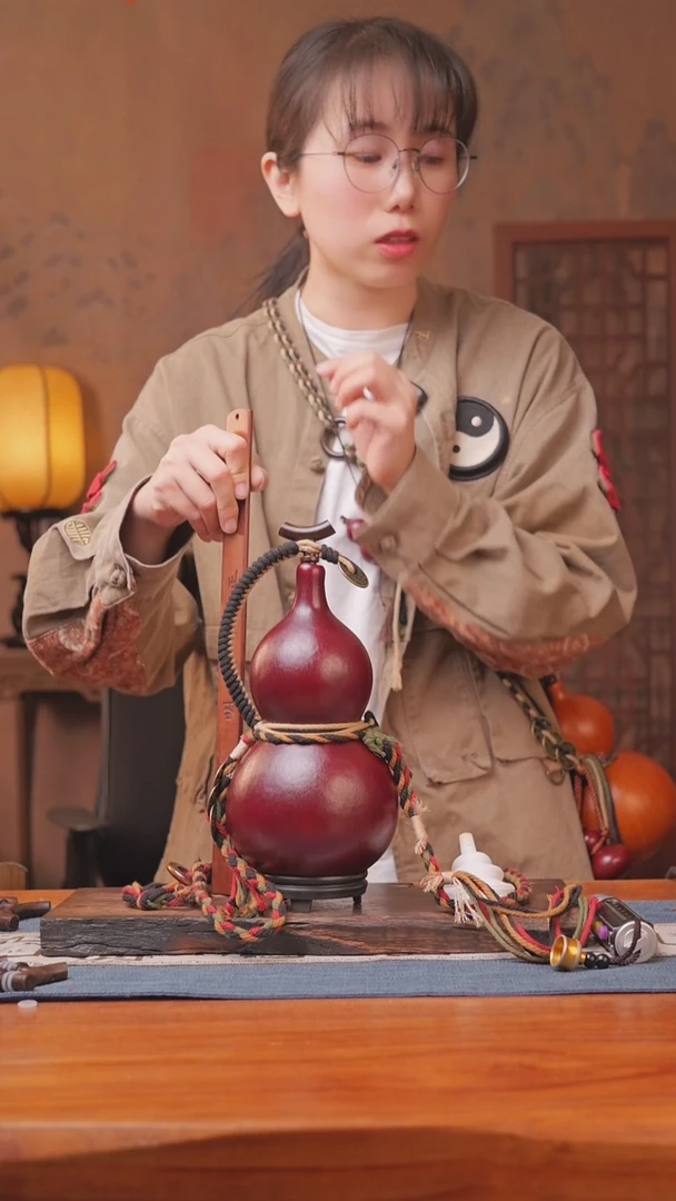 1301号链接精品大漆葫芦现货现发[一物一拍]