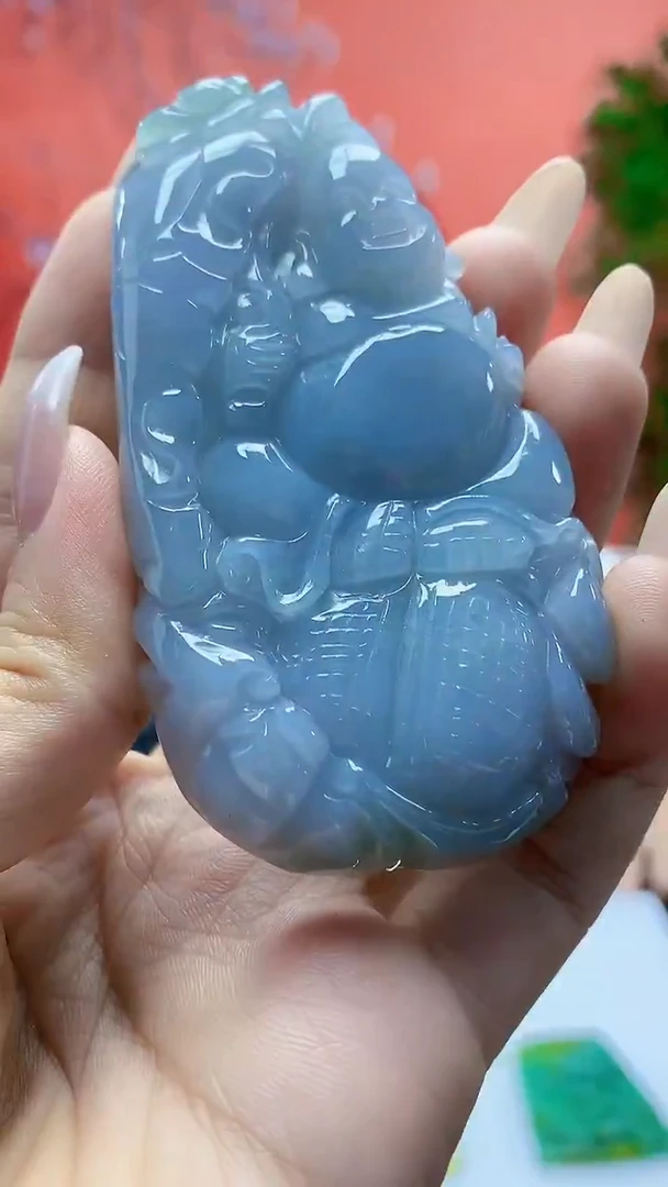 未镶嵌定制翡翠4917ty-毛货挂件10