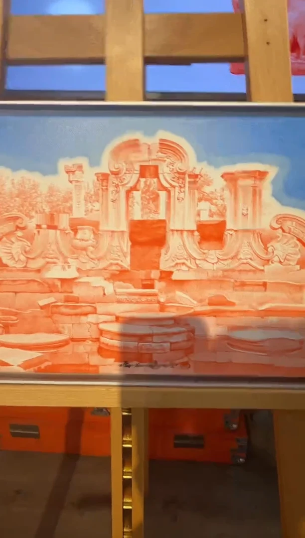 版画冯丽鹏老师油画作品