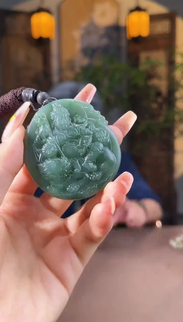 和田玉未镶嵌颈饰S813