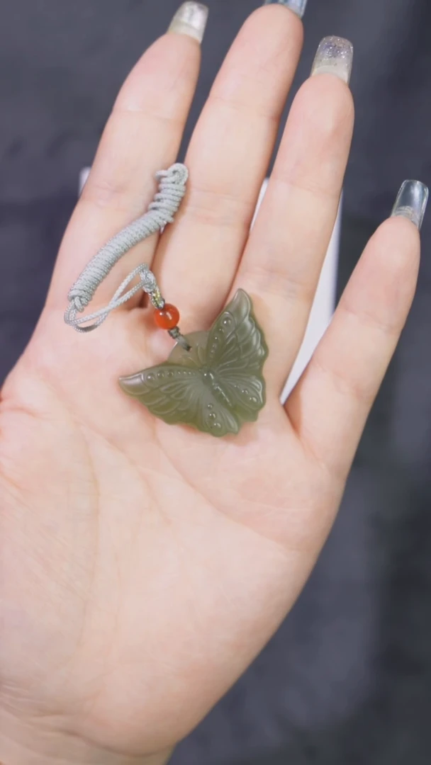 和田玉未镶嵌挂件BY0705FXH标141