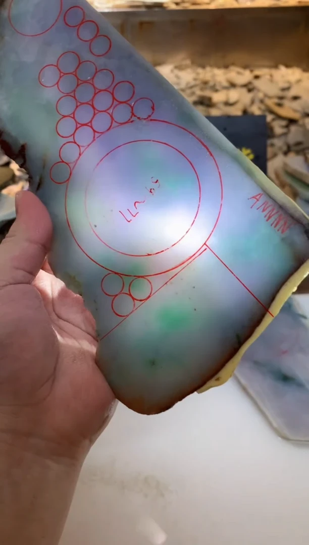 翡翠裸石0韩0翡翠珠宝844
