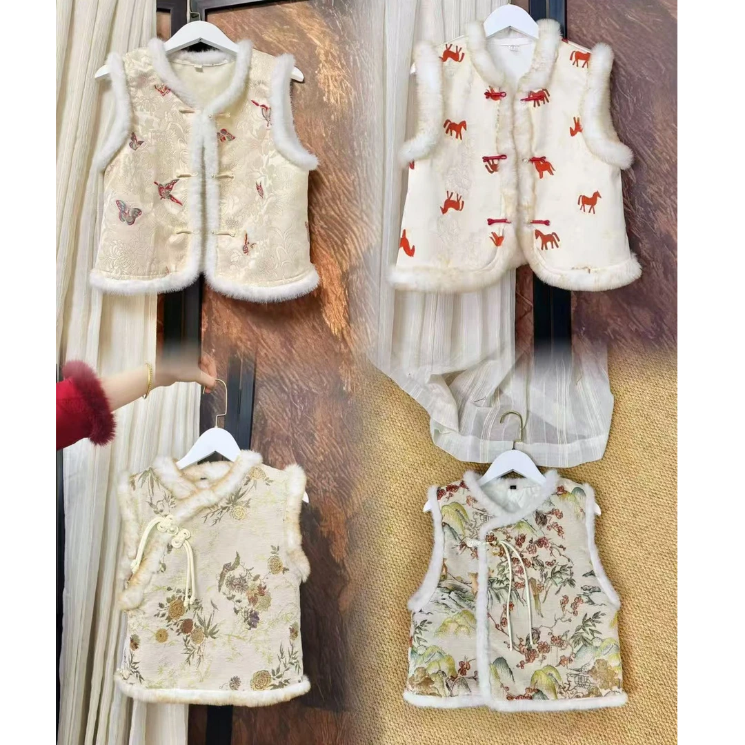 【马甲合集】新中式国风马甲可搭配旗袍时装保暖百搭